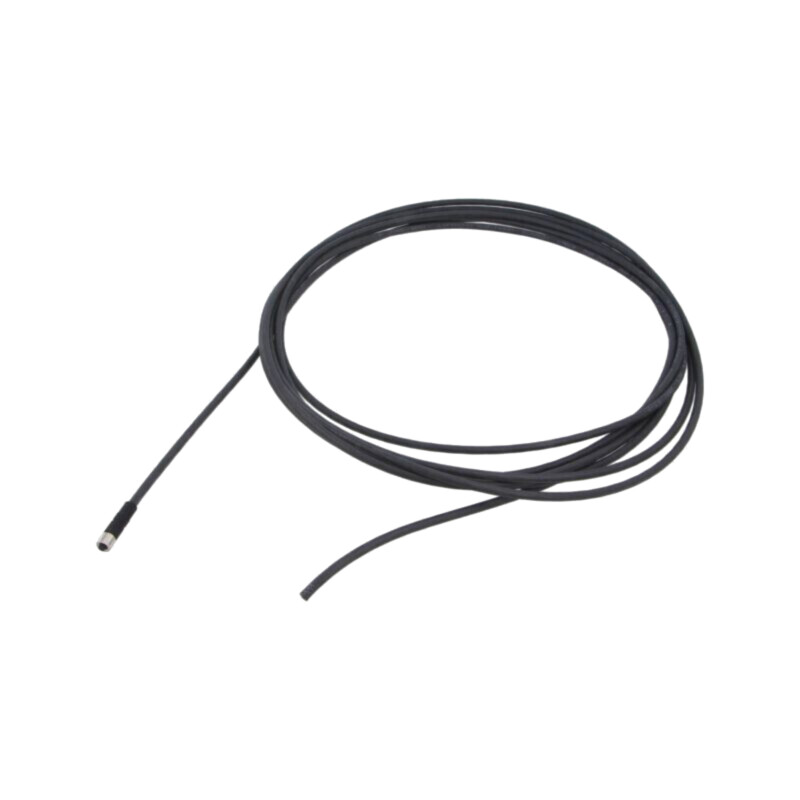 Cablu: pentru senzori/automatizări; M5; PIN: 4; ecranat,drept; 5m Cablu: pentru senzori/automatizări; M5; PIN: 4; ecranat,drept; 5m