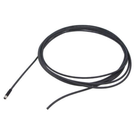 Cablu: pentru senzori/automatizări; M5; PIN: 4; ecranat,drept; 5m
