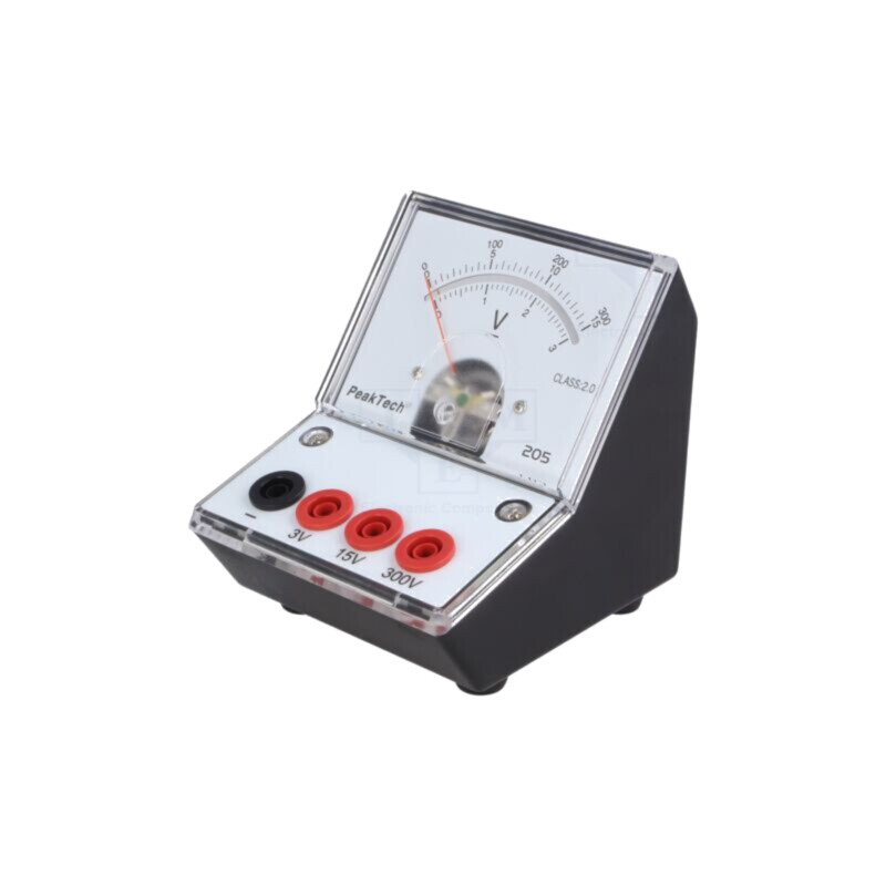 Voltmetru; 0÷3V,15V,300V; 90x106x103mm; 2%; 50Ω Voltmetru; 0÷3V,15V,300V; 90x106x103mm; 2%; 50Ω