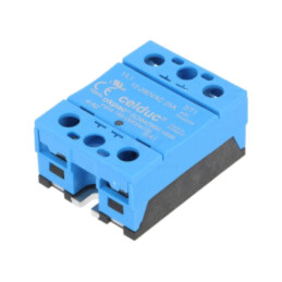 Releu: semiconductor; Ucom: 185÷265VAC; 25A; 12÷280VAC; SO9; IP20