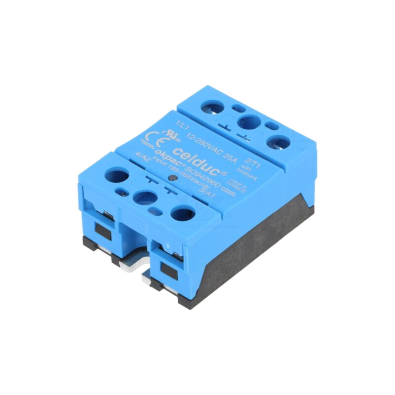 Releu: semiconductor; Ucom: 185÷265VAC; 25A; 12÷280VAC; SO9; IP20 Releu: semiconductor; Ucom: 185÷265VAC; 25A; 12÷280VAC; SO9; IP20