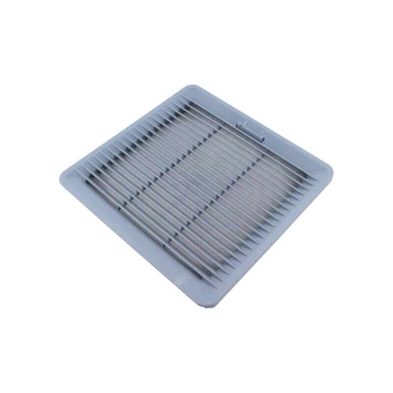 Ventilation grille; Cutout: 177x177mm; IP54; grey; UL94V-0