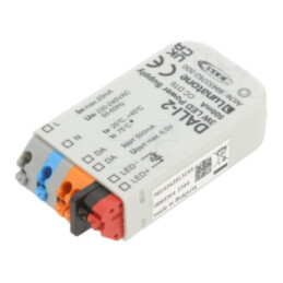 Alimentator: pulsatoriu; LED; 3W; 6,5VDC; 500mA; 220÷240VAC; IP20