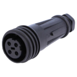 Conector: circular; mufă; mamă; PIN: 4; 32A; 600V; Buccaneer 900