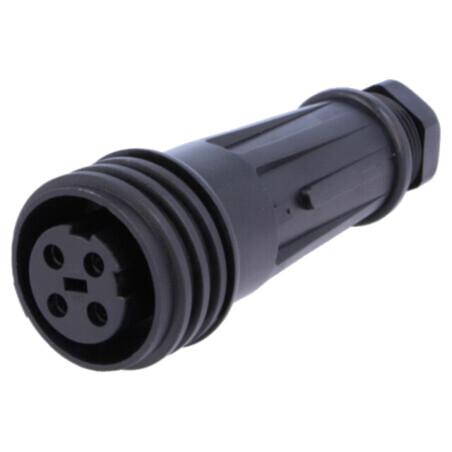 Conector: circular; mufă; mamă; PIN: 4; 32A; 600V; Buccaneer 900