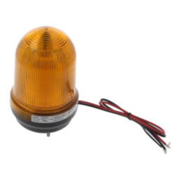 Semnalizator: luminos şi acustic; 12÷24VDC; LED; ambră; IP65; MFL