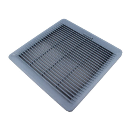 Ventilation grille; Cutout: 223x223mm; IP54; grey; UL94V-0