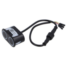 Senzor: distanţă; ultrasonic; 3,3÷24VDC; RS485; 0,03÷5m; -30÷80°C