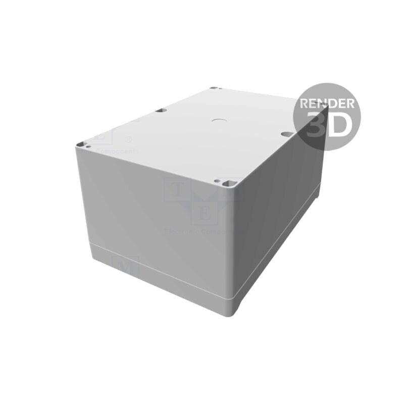 Carcasă: universală; X: 160mm; Y: 240mm; Z: 120mm; 1555; ABS; gri; IP66 Carcasă: universală; X: 160mm; Y: 240mm; Z: 120mm; 1555; ABS; gri; IP66