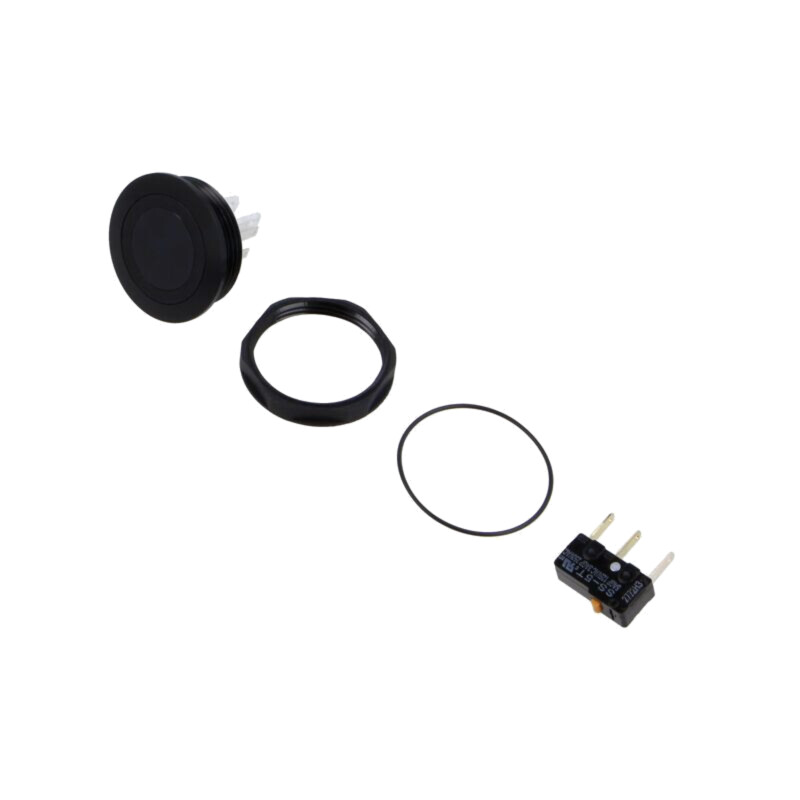 Comutator: anti-vandalism; Poz: 2; SPDT; 5A/125VAC; ON-(ON); RGB Comutator: anti-vandalism; Poz: 2; SPDT; 5A/125VAC; ON-(ON); RGB