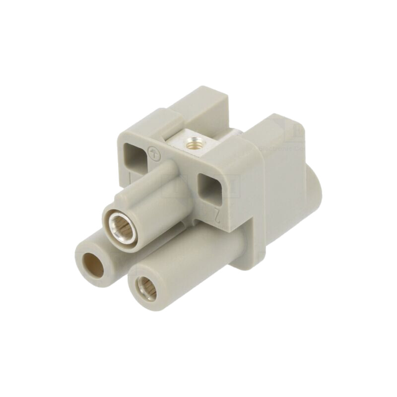 Conector: HDC; inserturi de contact; mamă; 40A; 400V; Han Q; PIN: 3