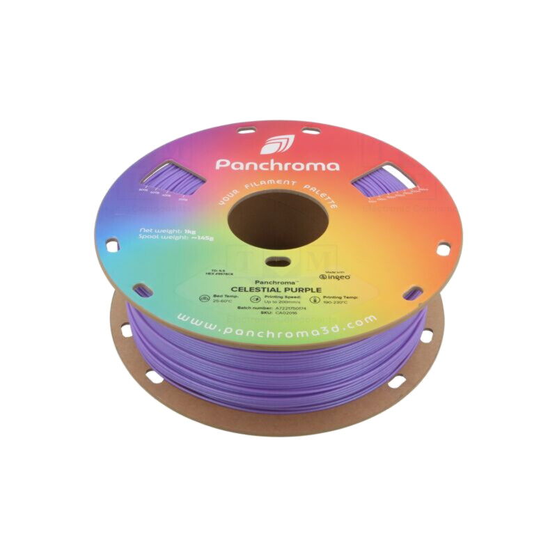Filament: PLA; 1,75mm; celestial purple; 190÷230°C; 1kg Filament: PLA; 1,75mm; celestial purple; 190÷230°C; 1kg