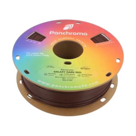 Filament: PLA; 1,75mm; galaxy dark red; 190÷230°C; 1kg; Panchroma™