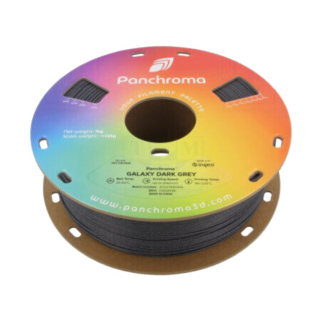 Filament: PLA; 1,75mm; galaxy dark grey; 190÷230°C; 1kg