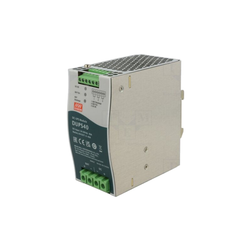 Modul: UPS; pentru şină DIN; 24VDC; 40A; 21÷29VDC; pentru şină DIN Modul: UPS; pentru şină DIN; 24VDC; 40A; 21÷29VDC; pentru şină DIN