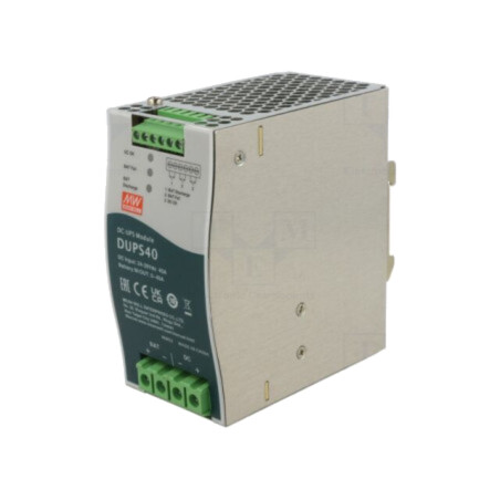 Modul: UPS; pentru şină DIN; 24VDC; 40A; 21÷29VDC; pentru şină DIN