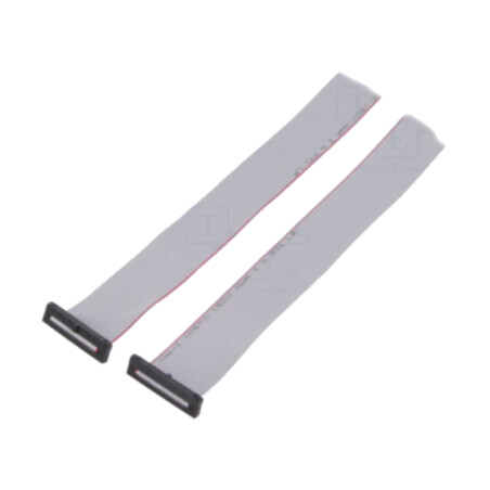 Cablu panglică cu conectori IDC; IDC,din ambele părţi; 914,4mm