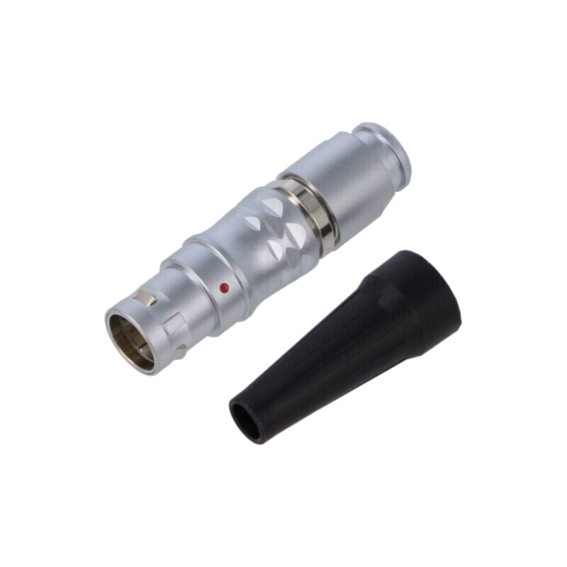 Conector: circular; mufă; 2B; tată; PIN: 10; pentru garnitură; 8A