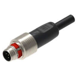 Cablu: pentru senzori/automatizări; M12; PIN: 5; drept; 3m; mufă