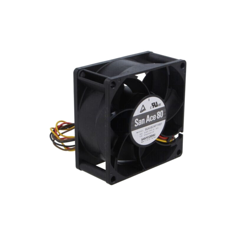 Ventilator: DC; axial; 24VDC; 80x80x38mm; 135m3/h; 55dBA; bilă Ventilator: DC; axial; 24VDC; 80x80x38mm; 135m3/h; 55dBA; bilă