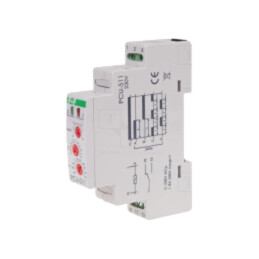 Timer; 0,1s÷24zile; SPDT; 250VAC/8A; Ualim: 230VAC; PCU; -25÷50°C