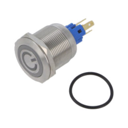 Comutator: anti-vandalism; Poz: 2; SPST NC + NO; 2A/48VDC; IP65