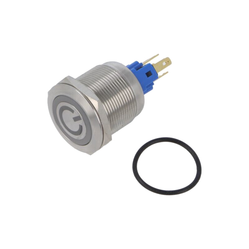 Comutator: anti-vandalism; Poz: 2; SPST NC + NO; 2A/48VDC; IP65