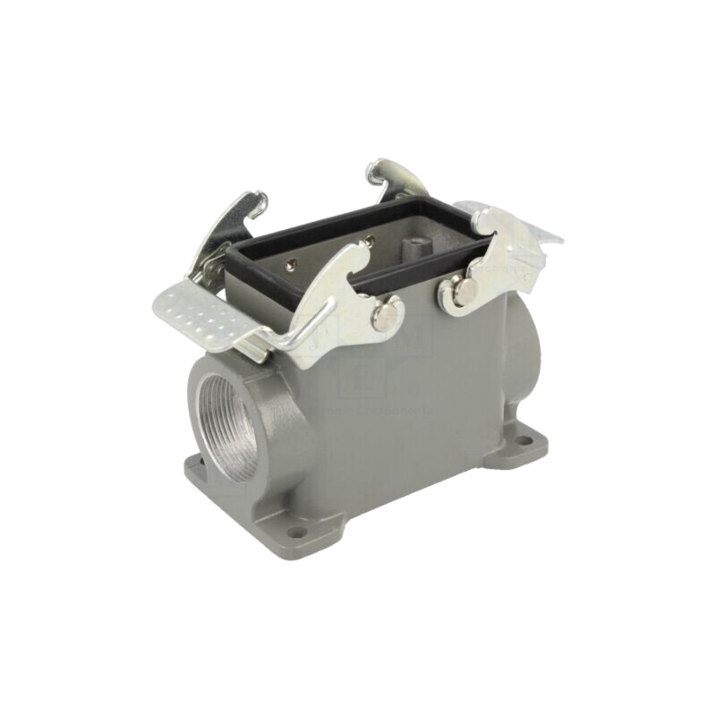 Carcasă pentru conectori: HDC; dimensiune 10B; cu clichet dublu Carcasă pentru conectori: HDC; dimensiune 10B; cu clichet dublu