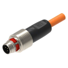 Cablu: pentru senzori/automatizări; M12; PIN: 5; drept; 3m; mufă