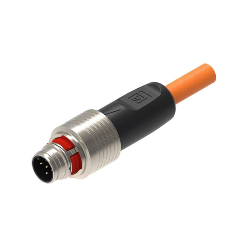 Cablu: pentru senzori/automatizări; M12; PIN: 5; drept; 3m; mufă