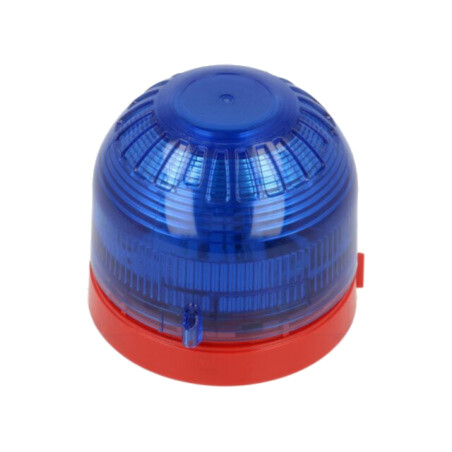 Semnalizator: luminos; lumină flash; roşie; Sonos; 10÷60VDC; IP21