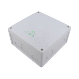 Carcasă: cutie de conexiuni; X: 182mm; Y: 182mm; Z: 90mm; IP55,IP66