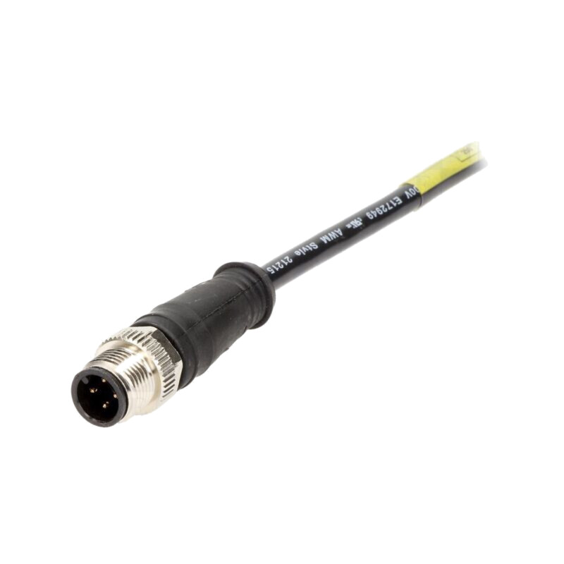 Conector: M12; mufă; tată; Micro-Change; PIN: 4; drept; 4A; 250V; IP67 Conector: M12; mufă; tată; Micro-Change; PIN: 4; drept; 4A; 250V; IP67