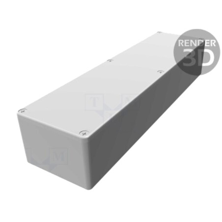 Carcasă: universală; X: 70mm; Y: 254mm; Z: 51mm; 1590; aluminiu; IP54