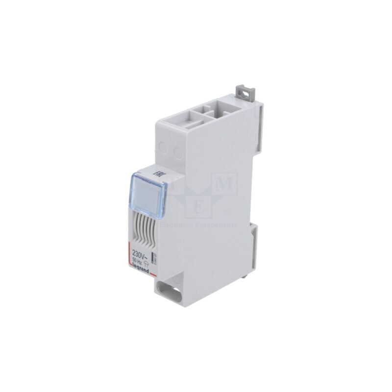 Semnalizator; 230VAC; IP20; pentru şină DIN; Semnalizare: clopot Semnalizator; 230VAC; IP20; pentru şină DIN; Semnalizare: clopot