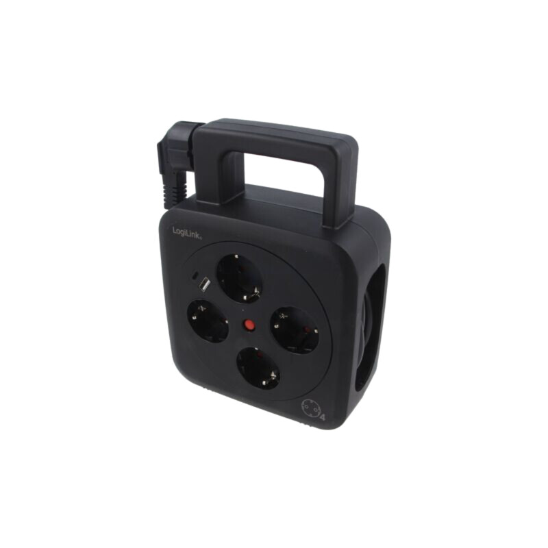 Prelungitor cu prize: protecţie la supratensiune; Prize: 4; 16A
