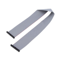 Cablu panglică cu conectori IDC; IDC,din ambele părţi; 406,4mm