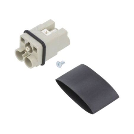 Conector: HDC; inserturi de contact; tată; 40A; 830V; Han Q; PIN: 3