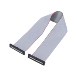 Cablu panglică cu conectori IDC; IDC,din ambele părţi; 304,8mm