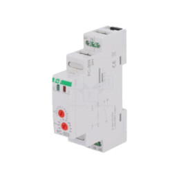 Timer; 0,1÷1min; NO / NC; 10A; 24VDC; pentru şină DIN; -25÷50°C