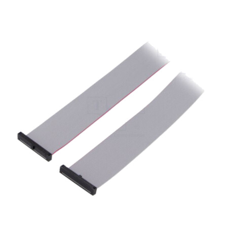 Cablu panglică cu conectori IDC; IDC,din ambele părţi; 609,6mm