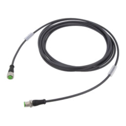Cablu: pentru senzori/automatizări; M12; PIN: 4; 5m; mufă; 250VDC