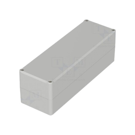Carcasă: universală; X: 80mm; Y: 240mm; Z: 80mm; EUROMAS II; ABS; gri