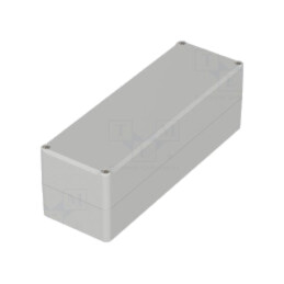 Carcasă: universală; X: 80mm; Y: 240mm; Z: 80mm; EUROMAS II; ABS; gri
