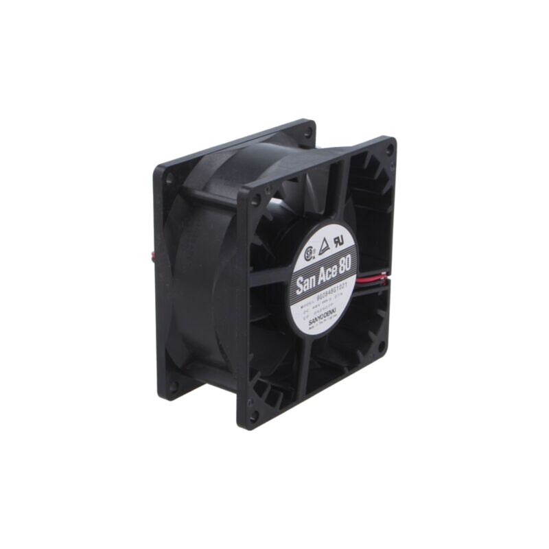 Ventilator: DC; axial; 48VDC; 80x80x38mm; 153m3/h; 51dBA; bilă Ventilator: DC; axial; 48VDC; 80x80x38mm; 153m3/h; 51dBA; bilă
