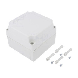 Carcasă: universală; X: 130mm; Y: 130mm; Z: 100mm; MNX; policarbonat