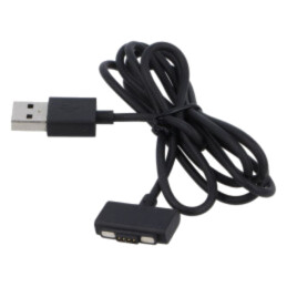 Connector 4 Pos Pogo, Female Cable Assy to USB-A