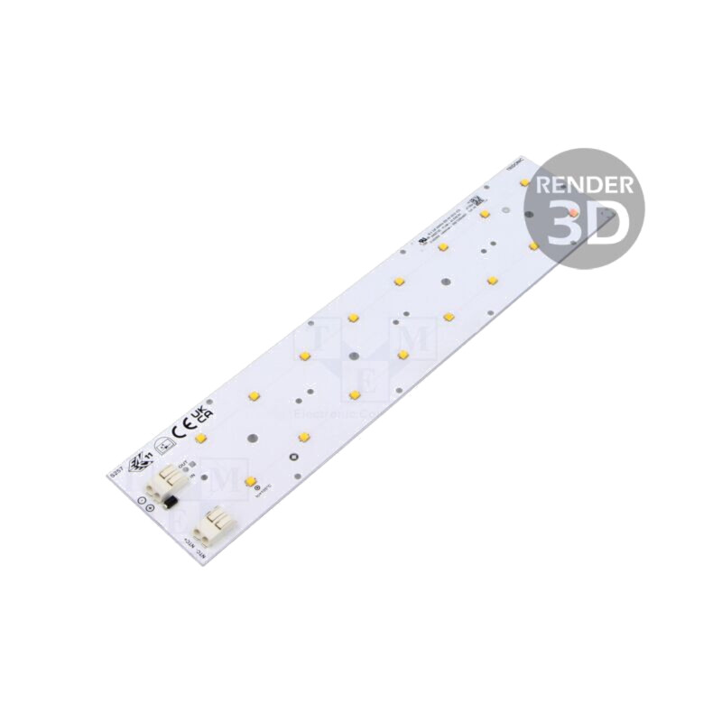 Baretă LED; W: 49,5mm; L: 223mm; Nr.diode: 16; CRImin: 70; 4660lm Baretă LED; W: 49,5mm; L: 223mm; Nr.diode: 16; CRImin: 70; 4660lm