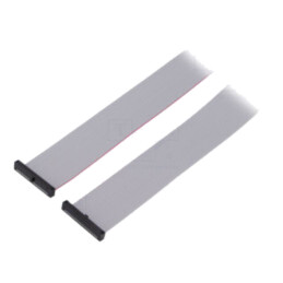 Cablu panglică cu conectori IDC; IDC,din ambele părţi; 508mm