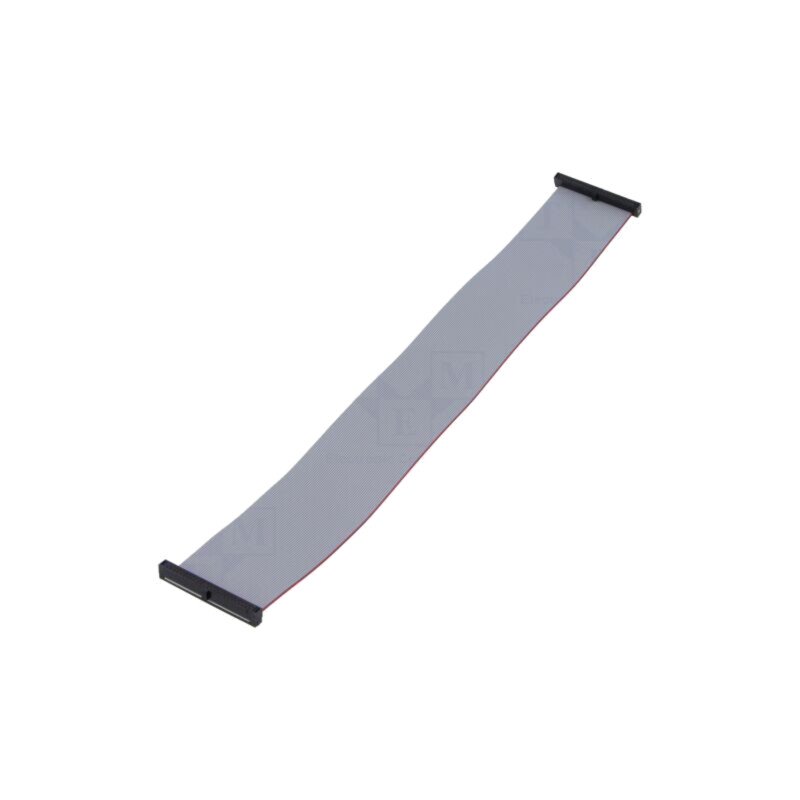 Cablu panglică cu conectori IDC; IDC,din ambele părţi; 228,6mm